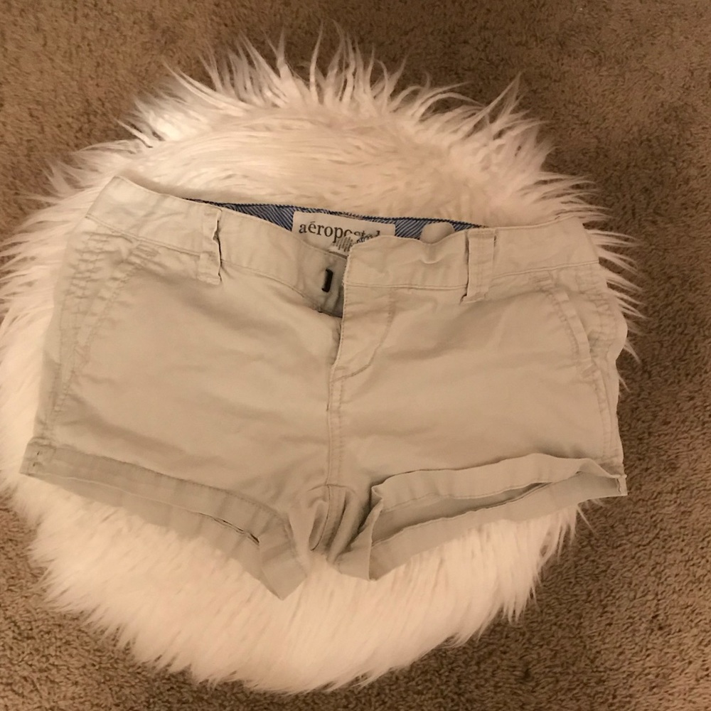aeropostle khaki shorts